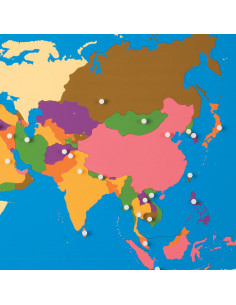Puzzle Map: Asia 2