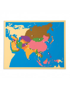 Puzzle Map: Asia