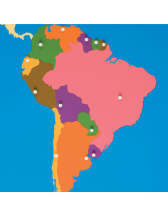 Puzzle Map: South America 2