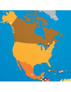 Puzzle Map: North America 2