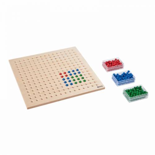 Pequeño tablero de raíz cuadrada| Taller Montessori | Nienhuis