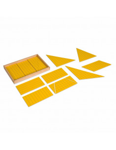 Yellow Triangles For Area