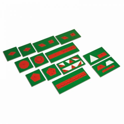 Figuras equivalentes en metal| Taller Montessori | Gabinete de Fracciones