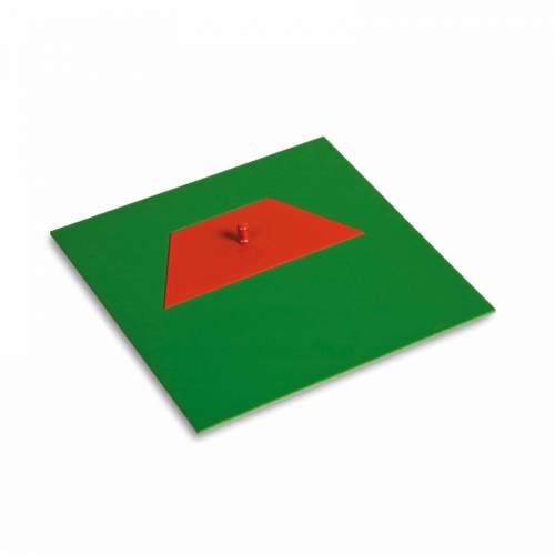 Trapecio pequeño| Taller Montessori | Nienhuis   Gabinete de Fracciones