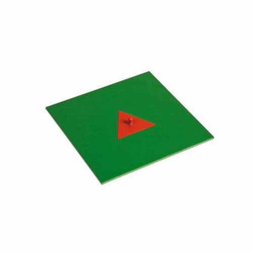 Triángulo pequeño| Taller Montessori | Nienhuis   Gabinete de Fracciones