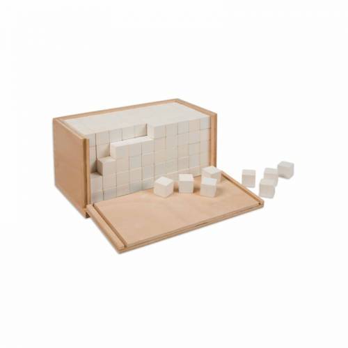 Caja con 250 cubos | Primaria Montessori Nienhuis | Volumen