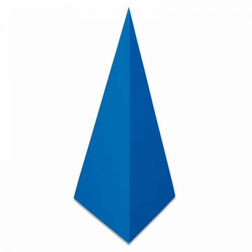 Pirámide de base triangular |  Primaria Montessori Nienhuis | Volumen