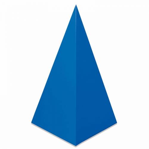 Pirámide de base cuadrada |  Primaria Montessori Nienhuis | Volumen