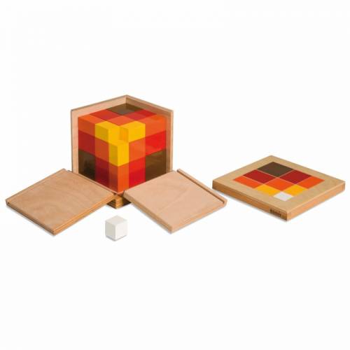 Cubo trinomial aritmético | Material Montessori Taller |Nienhuis