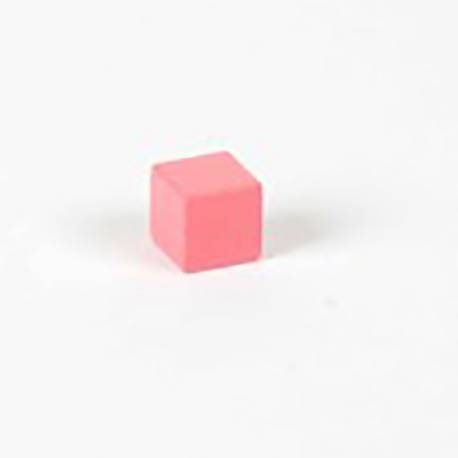 Pink Tower: Cube 1 x 1 x 1 cm