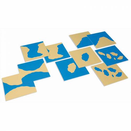 Tarjetas puzzle de la Tierra | Aprende Geografía Montessori | Nienhuis