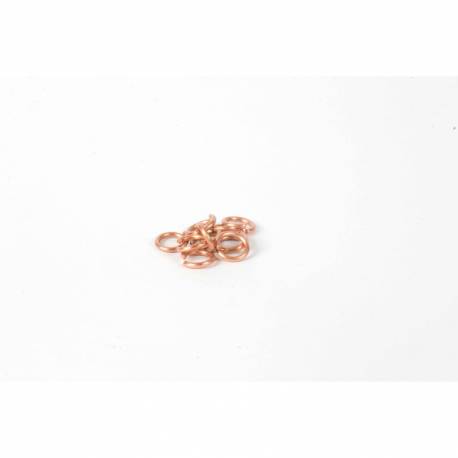 Arandelas para cadenas: cobre (10) | Material Montessori - Nienhuis