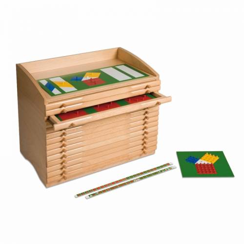 Gabinete de fracciones | Matemáticas Montessori | Nienhuis