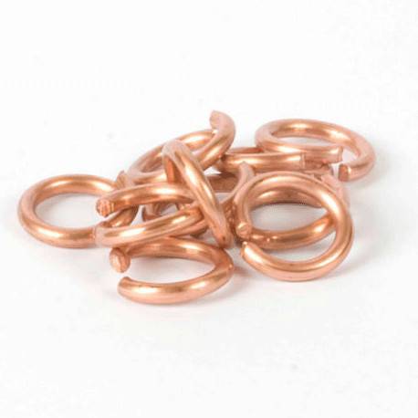 Arandelas para cadenas: cobre (10) | Material Montessori - Nienhuis
