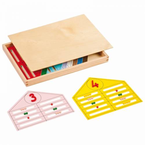 Casas de cuentas  - perlas| Material Montessori | Nienhuis