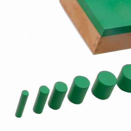 Cilindros de colores Montessori | Gonzagarredi