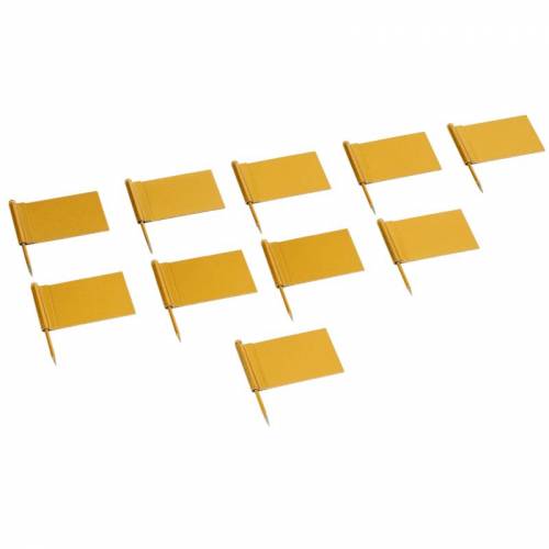 Banderas adicionales: oro (10) | Material Montessori | Nienhuis