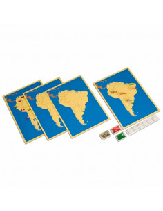 Four Maps Of South America