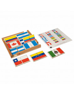 Flag Puzzle Of The Americas