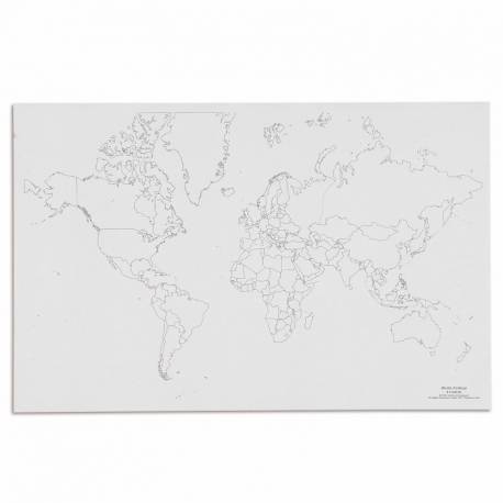 World: Mapa Políticol (50)