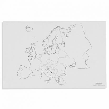 Europe: Mapa Políticol (50)