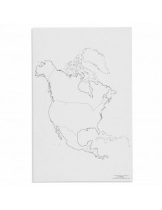 North America: Mapa...