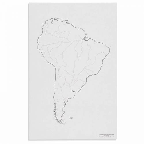 América del Sur: Rios  | Geografía Montessori | Nienhuis
