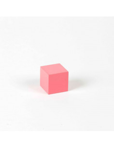 Pink Tower: Cube 3 x 3 x 3 cm