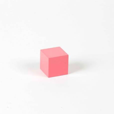 Pink Tower: Cube 3 x 3 x 3 cm