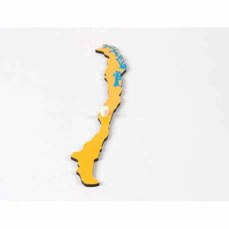 Piezza de puzzle de: Chile | Geografía Material Didáctico | Nienhuis