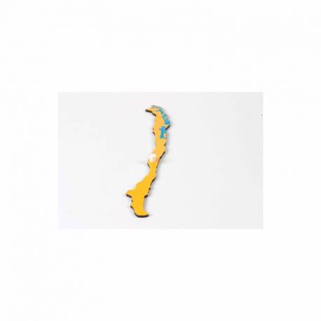 Piezza de puzzle de: Chile | Geografía Material Didáctico | Nienhuis