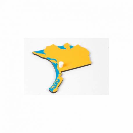 Pieza de puzzle de: Alaska | Geografía Material Didáctico | Nienhuis