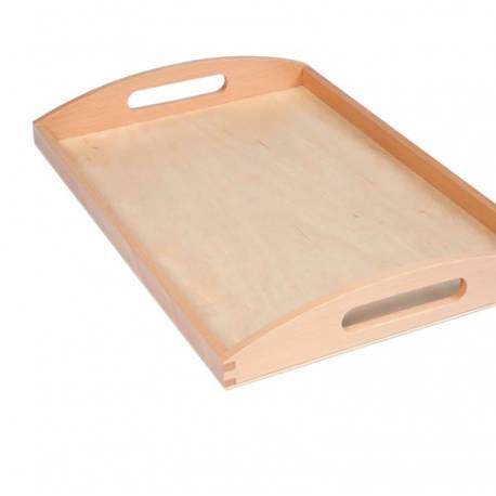 Bandeja de madera grande |Material Montessori | Niehuis