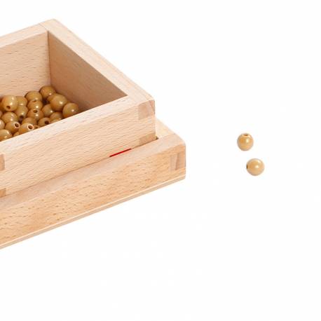 100 cuentas doradas Montessori