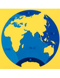 Puzzle map of the oceans 2