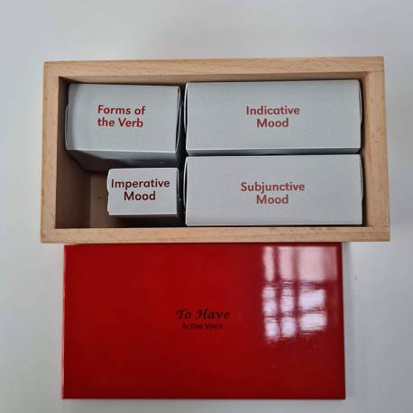 Verb conjugation chest