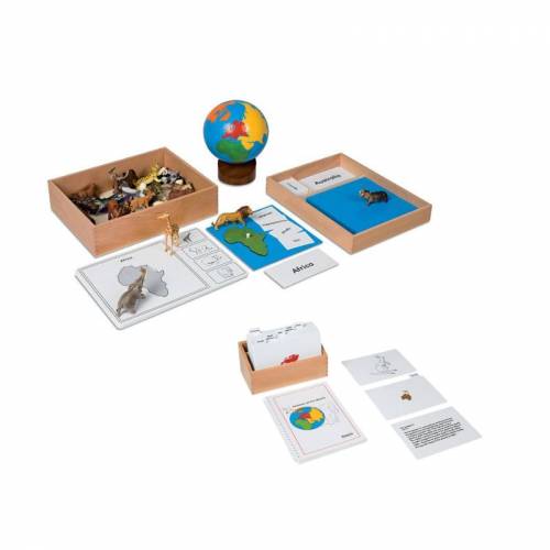 PACK - The Animal Continent Box + Animals of the world