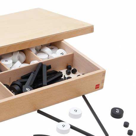 Figuras rítmicas musicales Montessori en madera | AMI Gonzagarredi