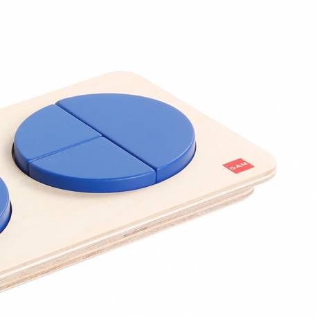 Puzzle círculos NIDO | Gonzagarredi AMI Montessori