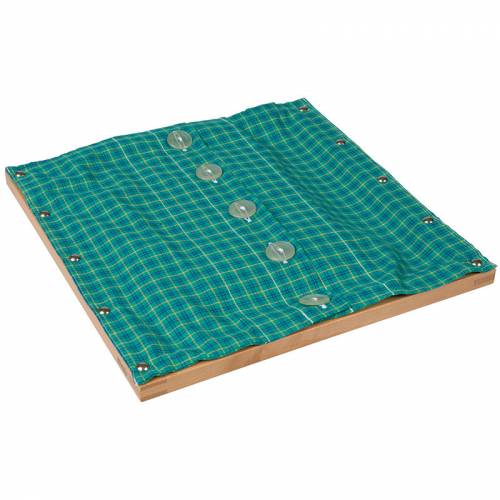 Nienhuis Montessori |  Buttoning Frame With Large Buttons