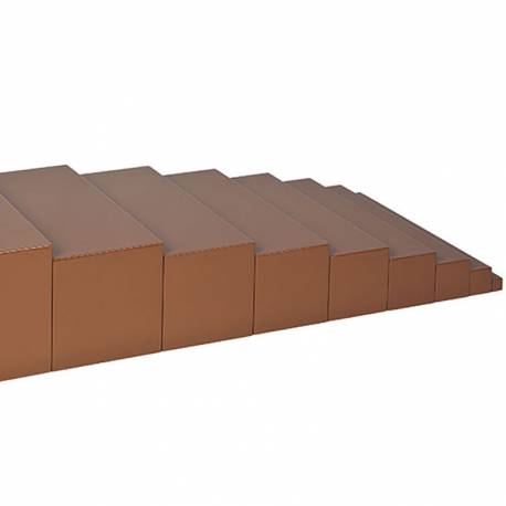 Nienhuis Montessori AMI | The Brown Stair: Brown Lacquer