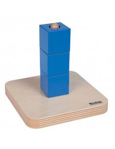 Cubes On Vertical Dowel
