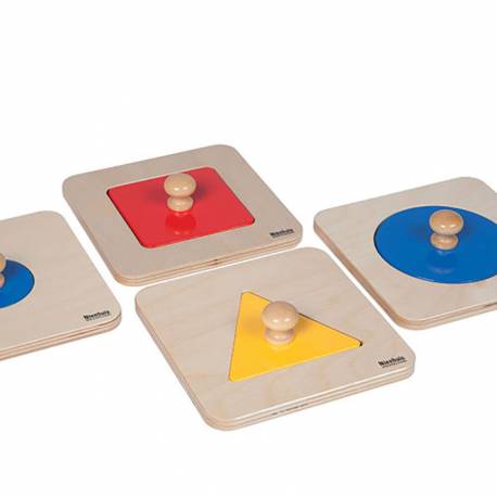 Nienhuis Montessori AMI | Single Shape Puzzle Set