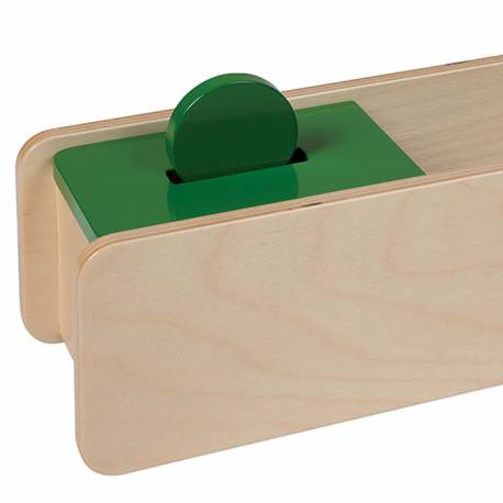 Nienhuis Montessori AMI | Imbucare Box With Flip Lid - 1 Slot
