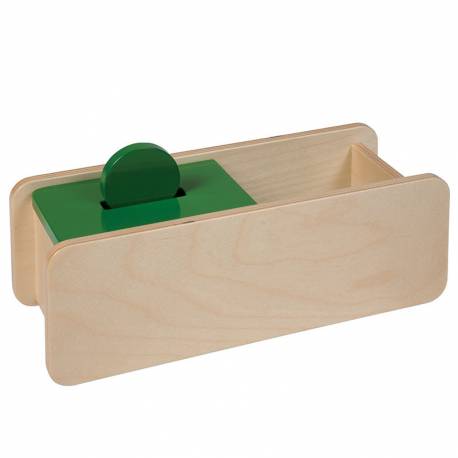Nienhuis Montessori AMI | Imbucare Box With Flip Lid - 1 Slot