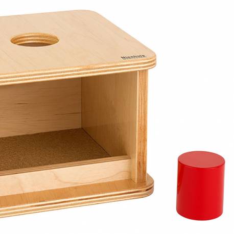 Nienhuis Montessori AMI | Imbucare Box With Large Cylinder