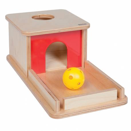 Object Permanence Box With Tray