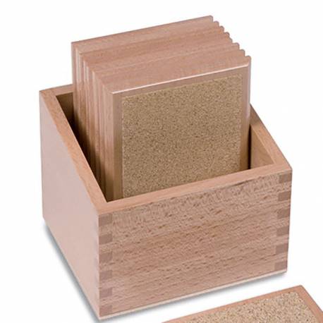 Nienhuis Montessori AMI | Rough Gradation Tablets