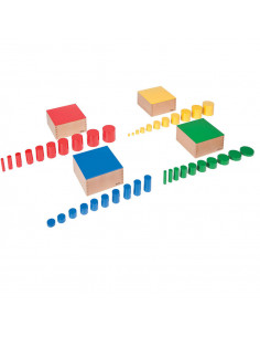 Set Of Knobless Cylinders