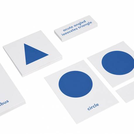 Nienhuis Montessori AMI | Geometric Cabinet Nomenclature Cards